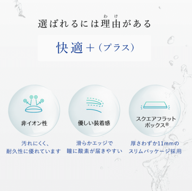 ワンデーリフレアUVモイスチャー38の特徴について